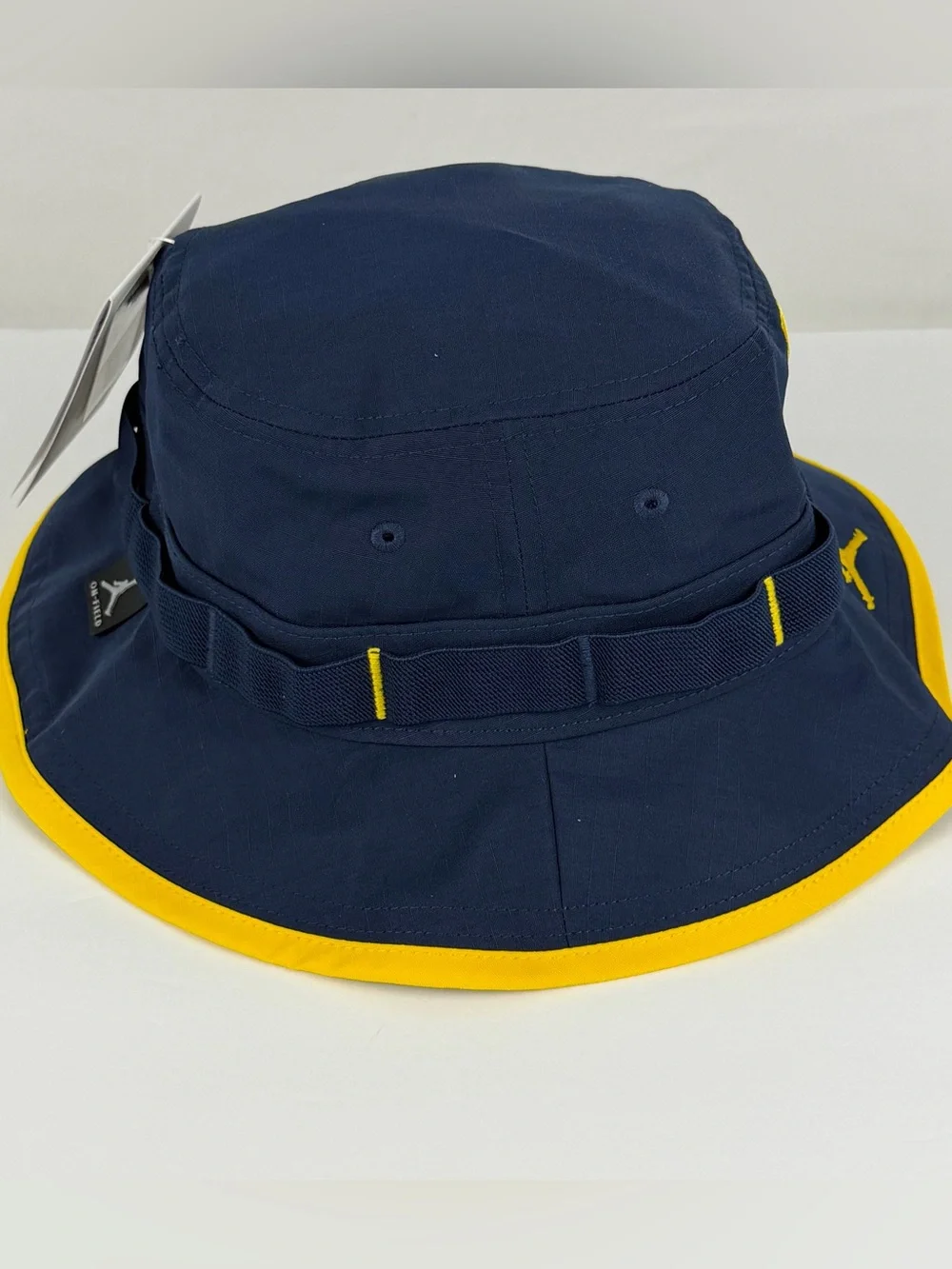 Michigan Wolverines Air Jordan On-Field Blue Bucket Boonie Hat Cap Men's Small